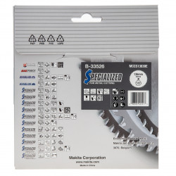 Makita B-33526 SPECIALIZED Circular Saw Blade for Metal 136 × 20mm × 30T