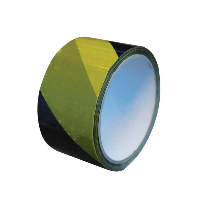 Economy Self-Adhesive Hazard Tape Black/Yellow 50mm x 33m Economy Self-Adhesive Hazard Tape Black/Yellow 50mm x 33m