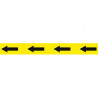 Laminated Self-Adhesive Hazard Tape Arrows Black/Yellow 50mm x 33m