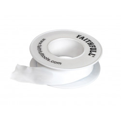 P.T.F.E Tape 12mm x 12m White (Pack 10)
