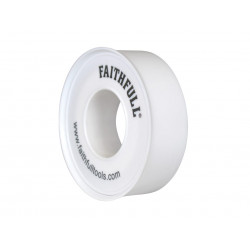 P.T.F.E Tape 12mm x 12m White (Pack 10)