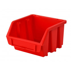 Interlocking Storage Bin Size1 Red 116 x 112 x 75mm
