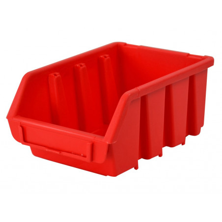 Interlocking Storage Bin Size 2 Red 116 x 161 x 75mm