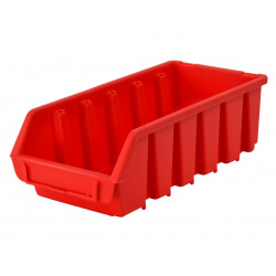 Interlocking Storage Bin Size 2L Red 116 x 212 x 75mm