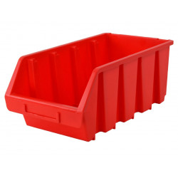 Interlocking Storage Bin Size 4 Red 209 x 340 x 155mm