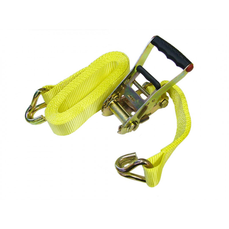 Ratchet Tie-Down 8m x 50mm Trucker Breaking Strain 4000kg Ratchet Tie-Down 8m x 50mm Trucker Breaking Strain 4000kg