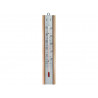 Thermometer Wall Beech Silver 200mm