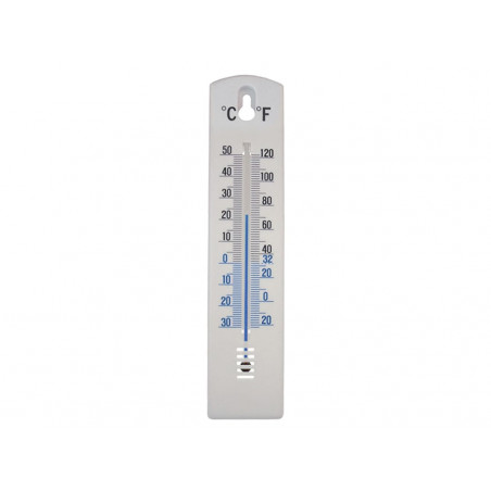 Wall Thermometer - Plastic 200mm