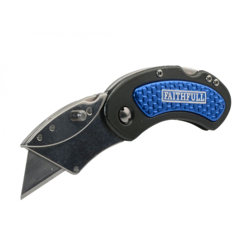 Utility Folding Knife with Blade Lock Utility Folding Knife with Blade Lock