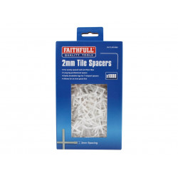 Tile Spacer Long Leg 2mm (Tub 1000)