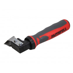 Silicone Removal Knife Stainless Steel Blade Soft-Grip