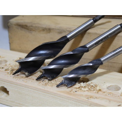 Tri-Point Speed Auger Bit Set, 3 Piece