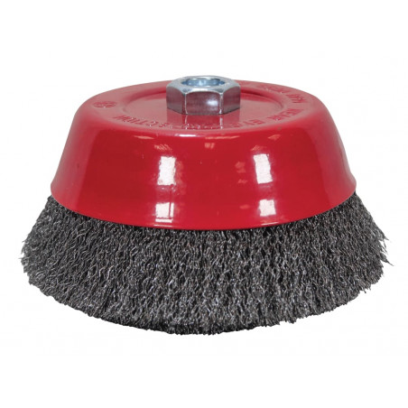 Wire Cup Brush 125mm M14x2, 0.30mm Steel Wire