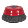 Wire Cup Brush 125mm M14x2, 0.30mm Steel Wire
