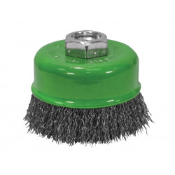Wire Cup Brush 80mm M14x2, 0.30mm Stainless Steel Wire