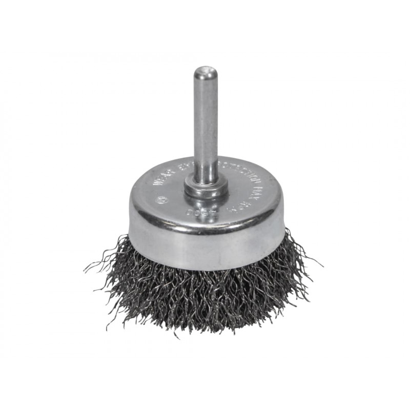 Wire Cup Brush 50mm x 6mm Shank, 0.30mm Wire Wire Cup Brush 50mm x 6mm Shank, 0.30mm Wire