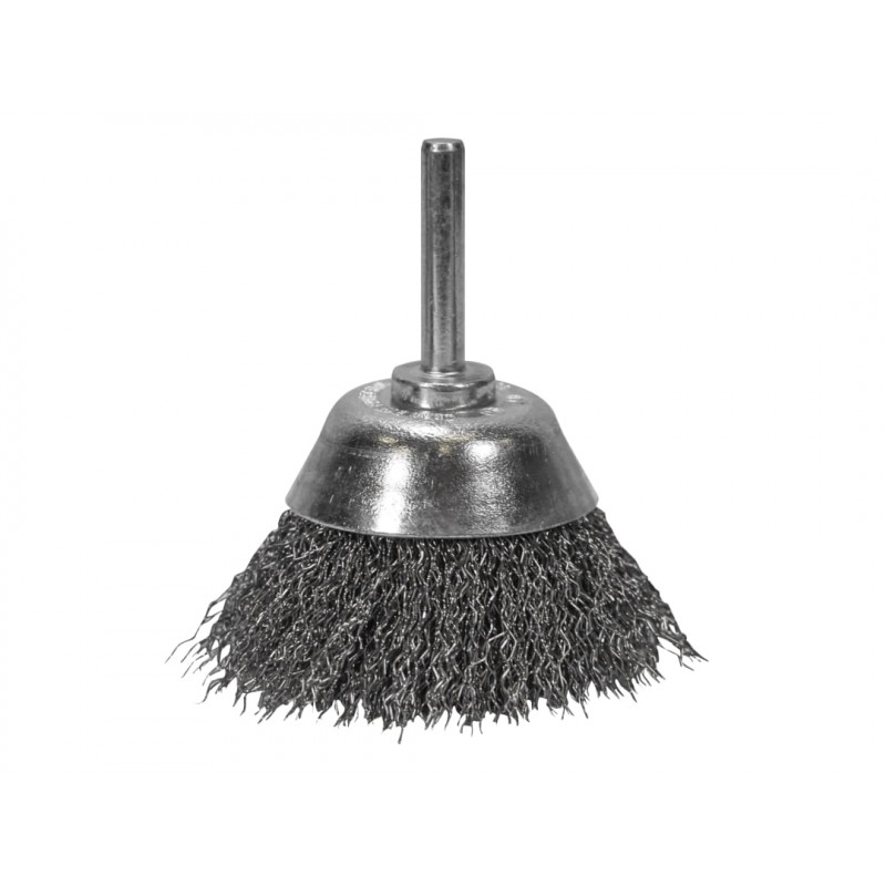 Wire Cup Brush 75mm x 6mm Shank, 0.30mm Wire Wire Cup Brush 75mm x 6mm Shank, 0.30mm Wire
