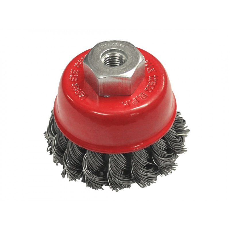 Wire Cup Brush Twist Knot 65mm M14x2, 0.50mm Steel Wire Wire Cup Brush Twist Knot 65mm M14x2, 0.50mm Steel Wire