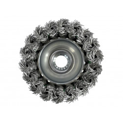 Wire Cup Brush Twist Knot 65mm M14x2, 0.50mm Stainless Steel Wire