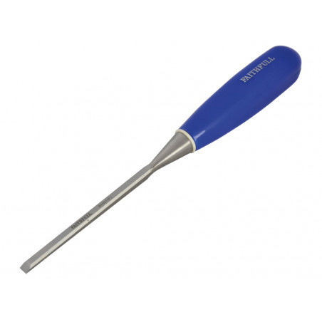 Bevel Edge Chisel Blue Grip 6mm (1/4in)