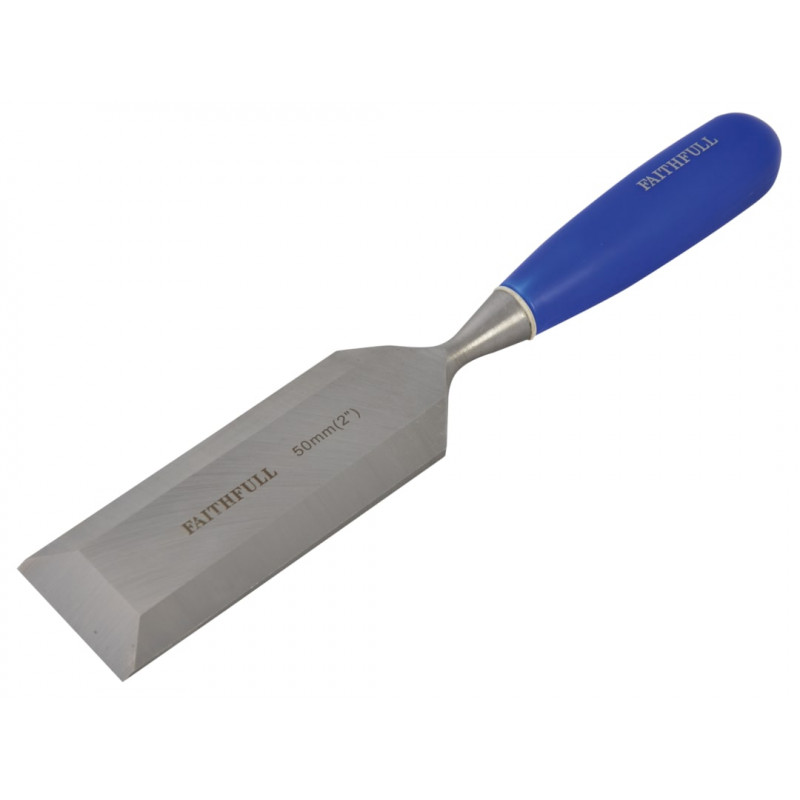 Bevel Edge Chisel Blue Grip 50mm (2in) Bevel Edge Chisel Blue Grip 50mm (2in)