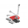 467BF.JP10PB Ratchet Combination Flexi Wrench Set, 10 Piece