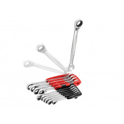 467B.JP10PB Ratchet Combination Wrench Set, 10 Piece