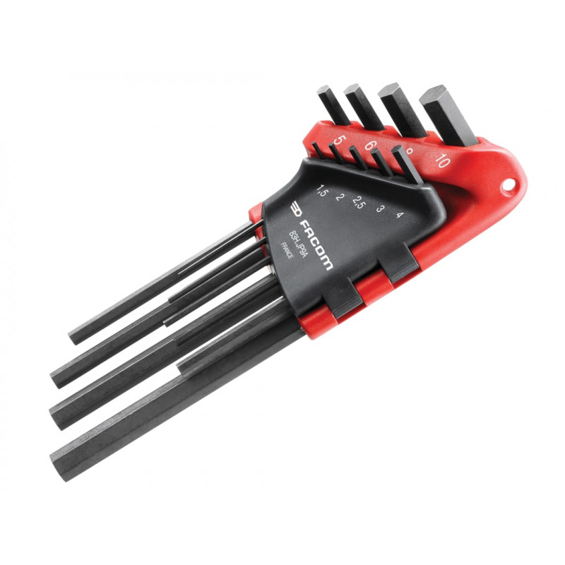 83H.JP9A Metric Hexagon Key Long Arm Set, 9 Piece 83H.JP9A Metric Hexagon Key Long Arm Set, 9 Piece