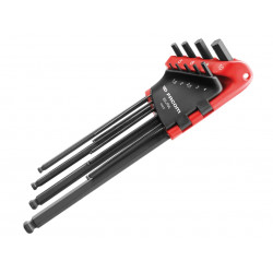 83S.JP9AL Metric Hex Key Wallet Set, 9 Piece