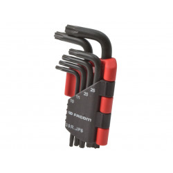 89R.JP6 ResisTORX Hexagon Key Set of 6 (TX10 - TX40)
