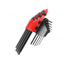83H.JP9A Metric Hexagon Key Long Arm Set, 9 Piece