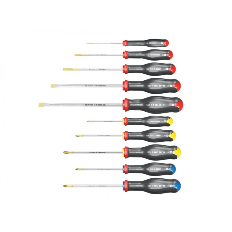 Protwist® Screwdriver Set, 10 Piece Protwist® Screwdriver Set, 10 Piece