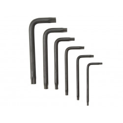 89R.JP6 ResisTORX Hexagon Key Set of 6 (TX10 - TX40)