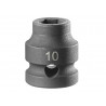 6-Point Stubby Impact Socket 1/2in Drive 10mm