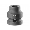 6-Point Stubby Impact Socket 1/2in Drive 11mm