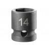 6-Point Stubby Impact Socket 1/2in Drive 14mm