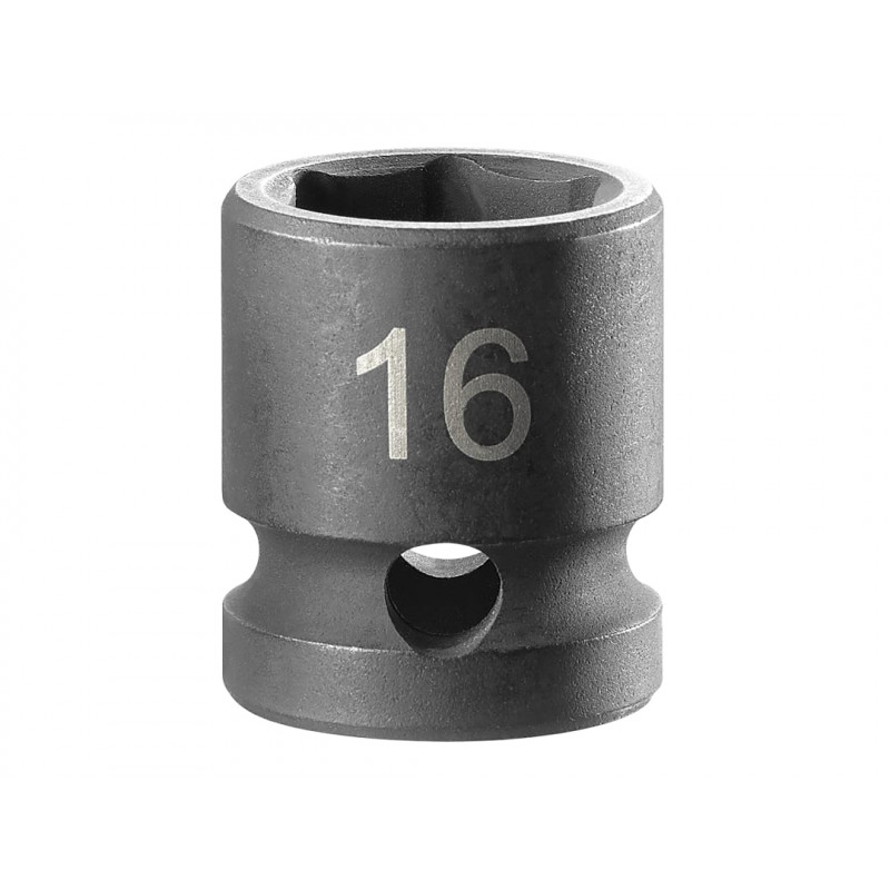 6-Point Stubby Impact Socket 1/2in Drive 16mm 6-Point Stubby Impact Socket 1/2in Drive 16mm