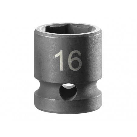 6-Point Stubby Impact Socket 1/2in Drive 16mm