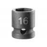 6-Point Stubby Impact Socket 1/2in Drive 16mm