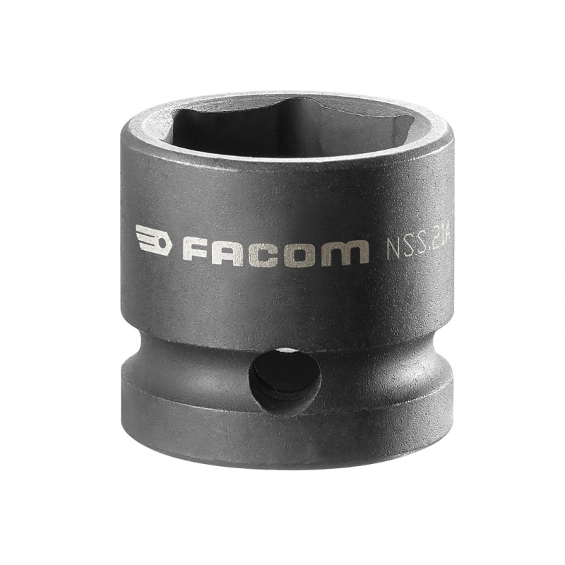 6-Point Stubby Impact Socket 1/2in Drive 21mm