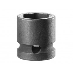 6-Point Stubby Impact Socket 1/2in Drive 18mm