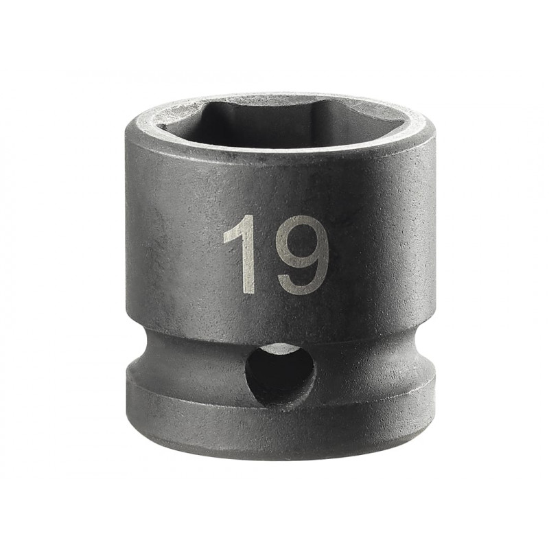 6-Point Stubby Impact Socket 1/2in Drive 19mm 6-Point Stubby Impact Socket 1/2in Drive 19mm