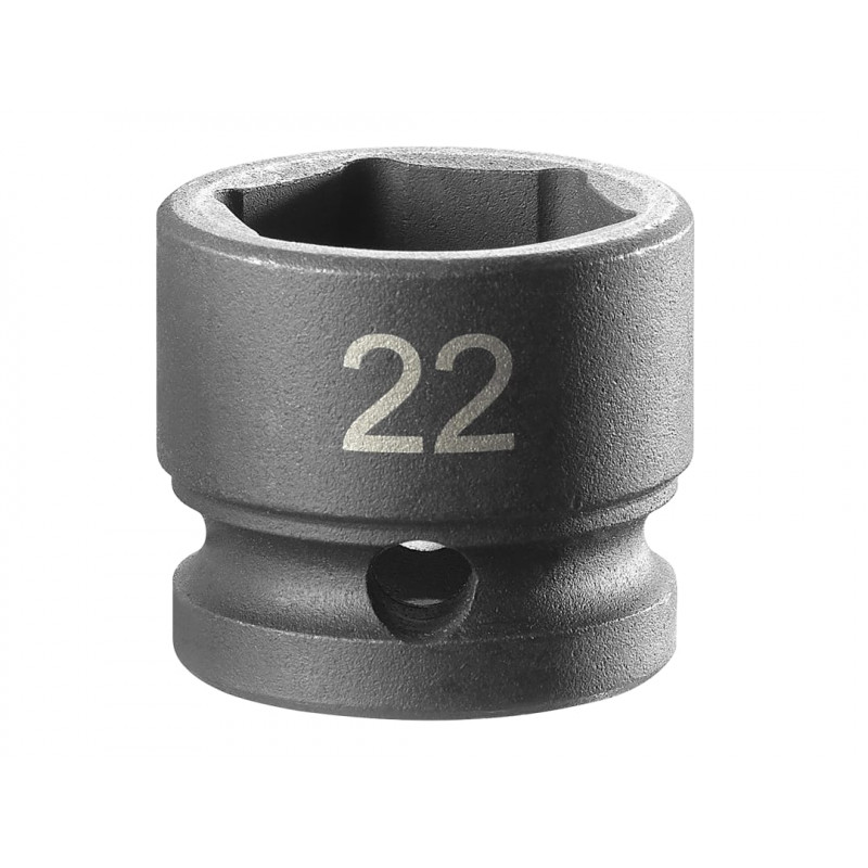 6-Point Stubby Impact Socket 1/2in Drive 22mm 6-Point Stubby Impact Socket 1/2in Drive 22mm