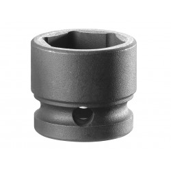 6-Point Stubby Impact Socket 1/2in Drive 23mm