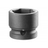 6-Point Stubby Impact Socket 1/2in Drive 23mm