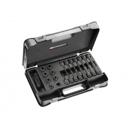6-Point Stubby Impact Socket Set 1/2in SQDR, 23 Piece