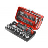 1/4in Drive Nano Socket Set, 38 Piece