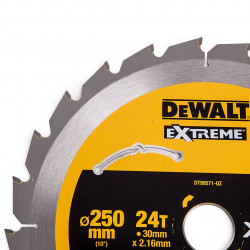 Dewalt DT99571 XR EXTREME Runtime Circular Saw Blade 250 × 30mm × 24T