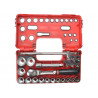 1/2in Drive 12-Point Detection Box Socket Set, 22 Piece