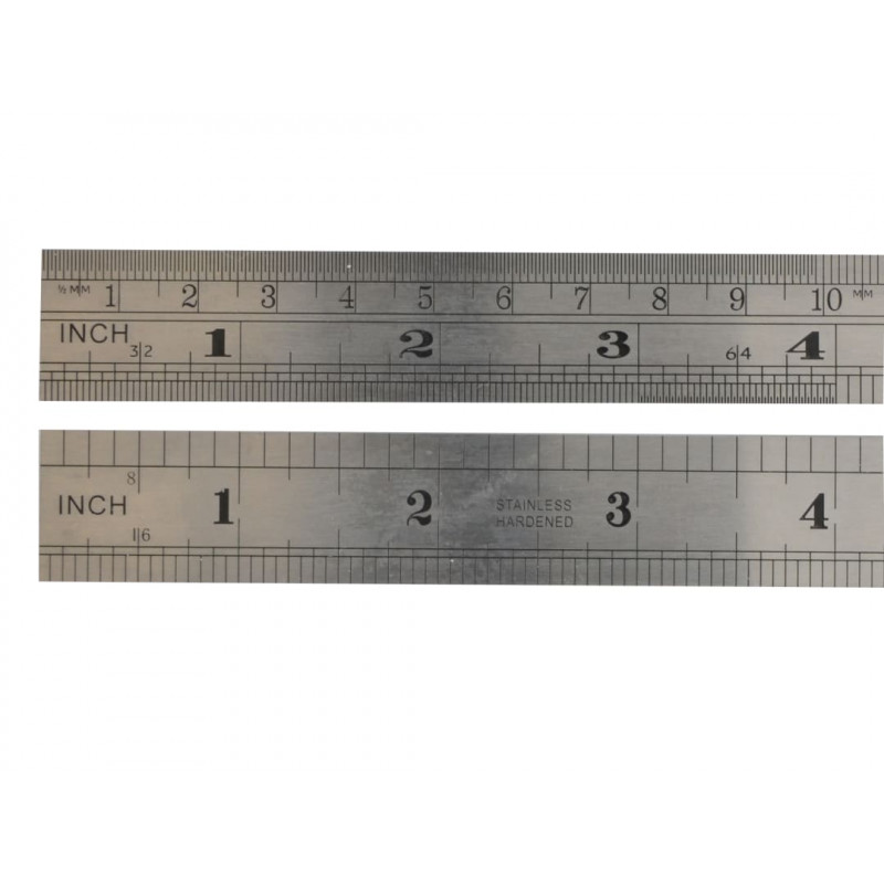 F106ME Steel Rule 150mm / 6in F106ME Steel Rule 150mm / 6in